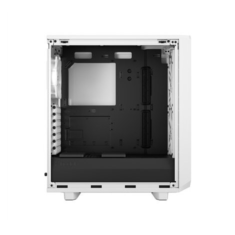 Fractal Design | Meshify 2 Compact Lite | Side window | White TG Clear | Mid-Tower | Power supply included No | ATX - 10
